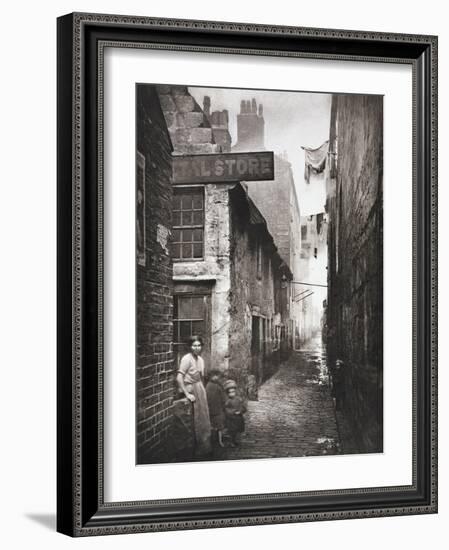 Old Closes and Streets: Old Vennel Off High Street, c.1868-Thomas Annan-Framed Giclee Print