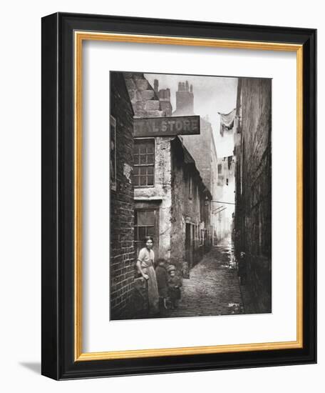 Old Closes and Streets: Old Vennel Off High Street, c.1868-Thomas Annan-Framed Giclee Print