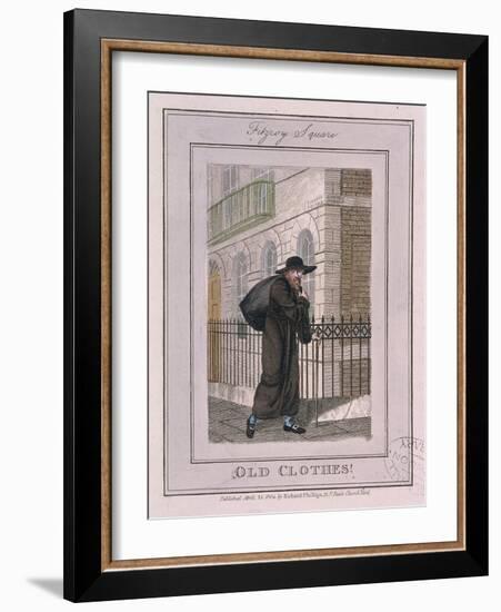 Old Clothes!, Cries of London, 1804-William Marshall Craig-Framed Giclee Print