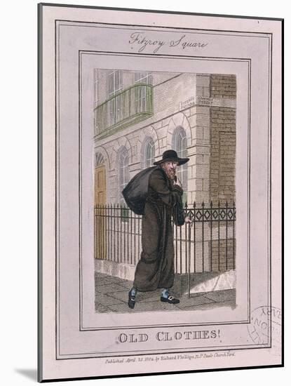 Old Clothes!, Cries of London, 1804-William Marshall Craig-Mounted Giclee Print