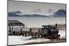 Old Coal Train with Snow-Eleanor-Mounted Photographic Print