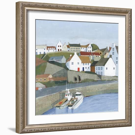 Old Coast Town I-Grace Popp-Framed Premium Giclee Print