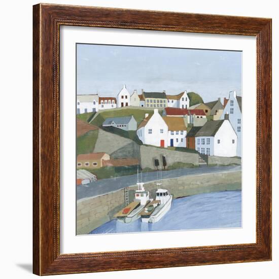 Old Coast Town I-Grace Popp-Framed Premium Giclee Print