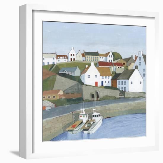 Old Coast Town I-Grace Popp-Framed Premium Giclee Print