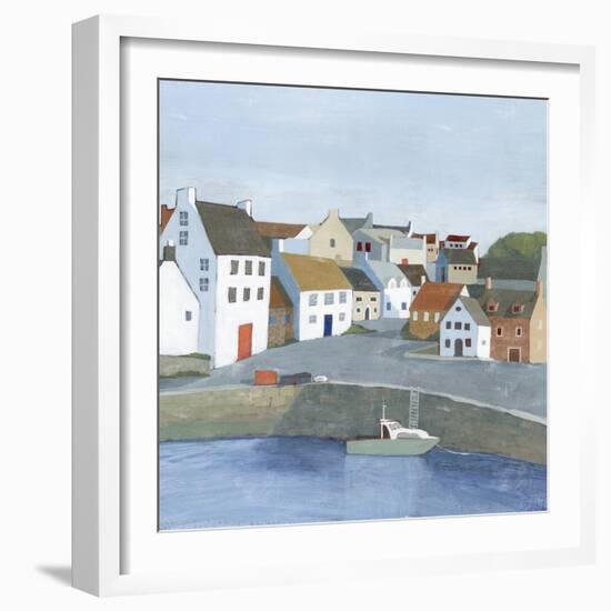 Old Coast Town II-Grace Popp-Framed Art Print