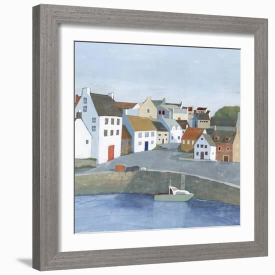 Old Coast Town II-Grace Popp-Framed Premium Giclee Print