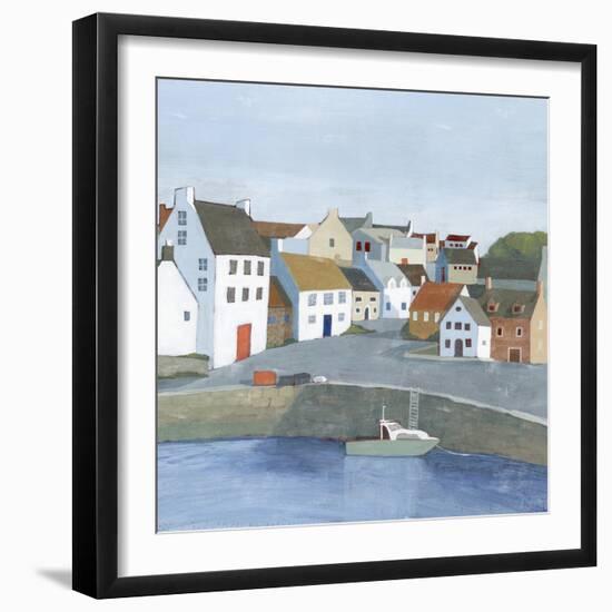 Old Coast Town II-Grace Popp-Framed Premium Giclee Print