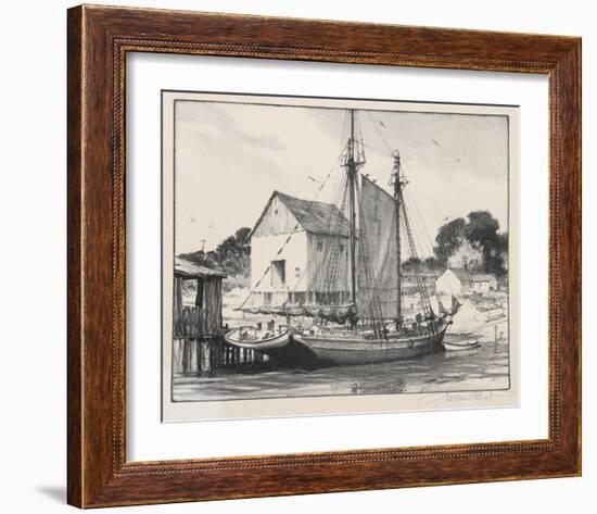 Old Coaster-Gordon Grant-Framed Collectable Print