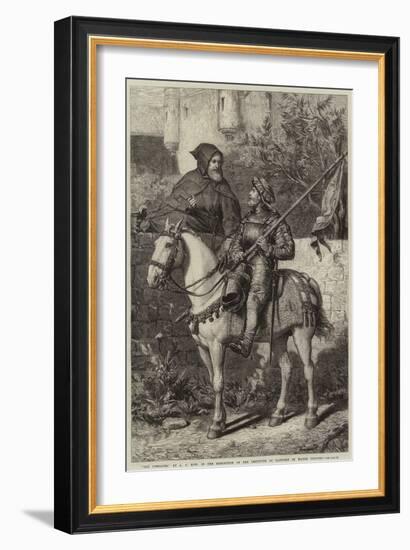 Old Comrades-Andrew Carrick Gow-Framed Giclee Print