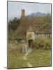 Old Cottage, Witley-Helen Allingham-Mounted Giclee Print