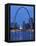 Old Courthouse and Gateway Arch, St. Louis, Missouri, USA-Walter Bibikow-Framed Premier Image Canvas