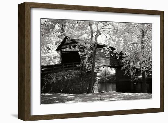 Old Covered Bridge I-Alan Hausenflock-Framed Photographic Print