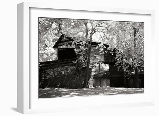 Old Covered Bridge I-Alan Hausenflock-Framed Photographic Print