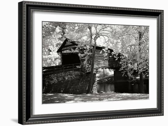 Old Covered Bridge I-Alan Hausenflock-Framed Photographic Print