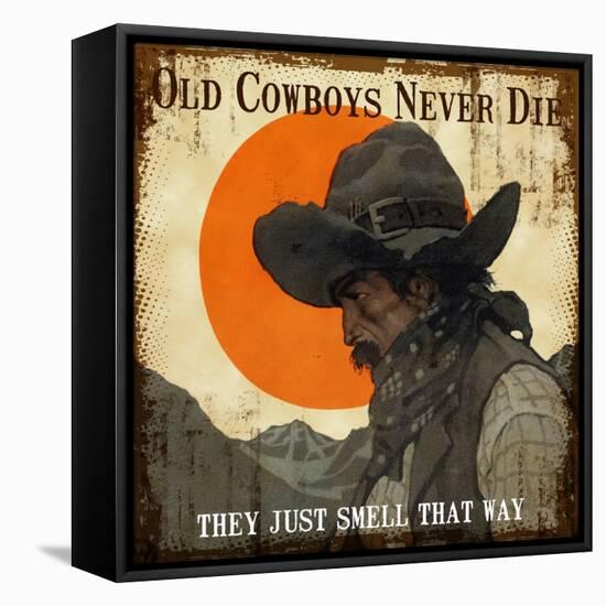 Old Cowboys-null-Framed Premier Image Canvas