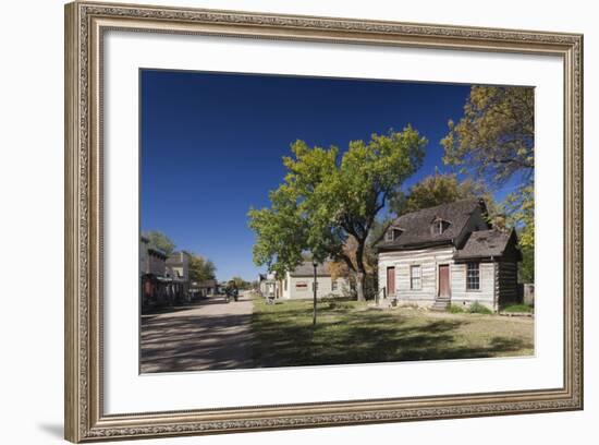 Old Cowtown Museum, Village from 1865-1880, Wichita, Kansas, USA-Walter Bibikow-Framed Photographic Print