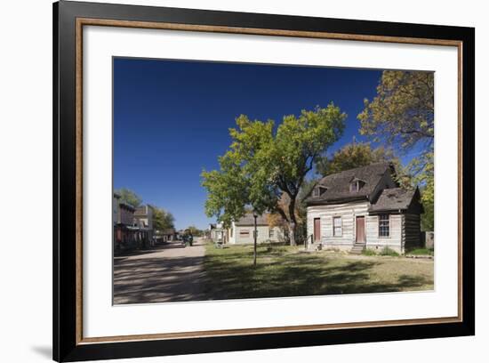 Old Cowtown Museum, Village from 1865-1880, Wichita, Kansas, USA-Walter Bibikow-Framed Photographic Print