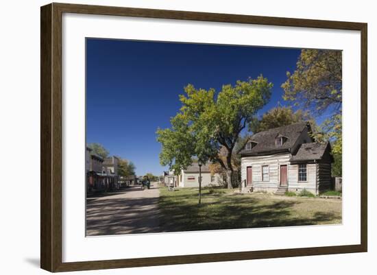 Old Cowtown Museum, Village from 1865-1880, Wichita, Kansas, USA-Walter Bibikow-Framed Photographic Print