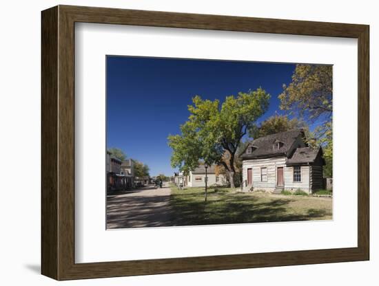 Old Cowtown Museum, Village from 1865-1880, Wichita, Kansas, USA-Walter Bibikow-Framed Photographic Print