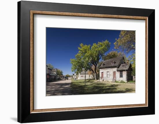 Old Cowtown Museum, Village from 1865-1880, Wichita, Kansas, USA-Walter Bibikow-Framed Photographic Print