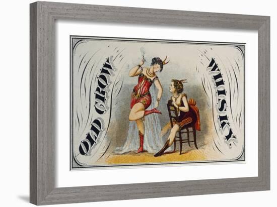 Old Crow Whiskey-null-Framed Giclee Print