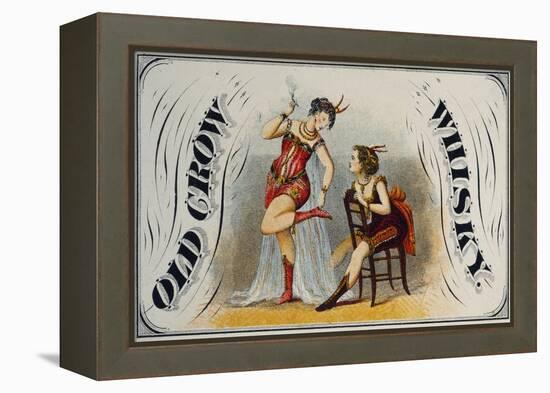 Old Crow Whiskey-null-Framed Premier Image Canvas