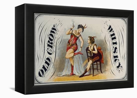 Old Crow Whiskey-null-Framed Premier Image Canvas