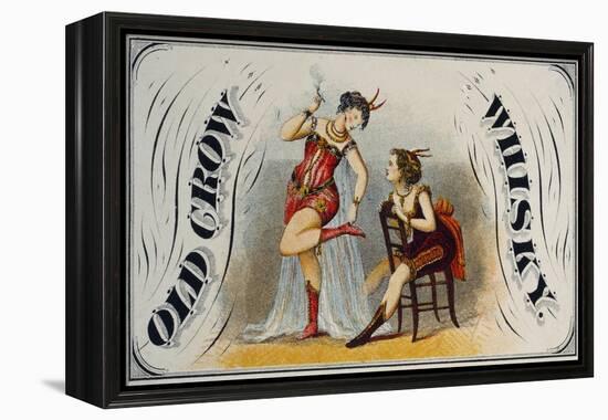 Old Crow Whiskey-null-Framed Premier Image Canvas