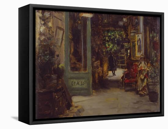 Old Curiosity Shop, Dieppe-Bernard Sickert-Framed Premier Image Canvas