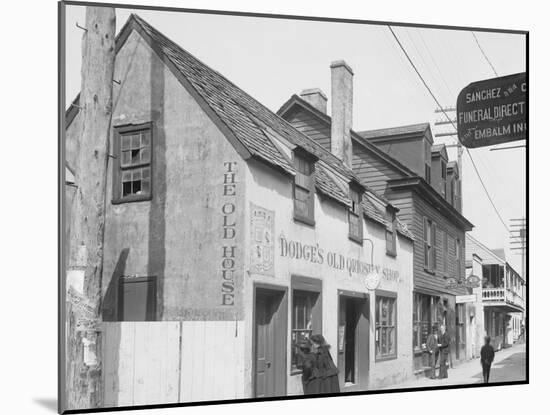 Old Curiosity Shop, St. Augustine, Fla.-null-Mounted Photo