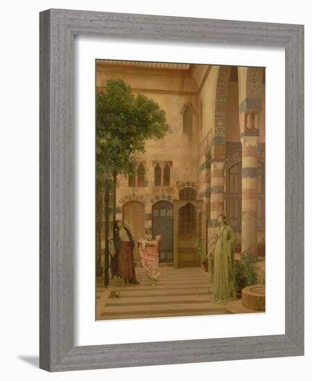 Old Damascus: Jew's Quarter or Gathering Lemons, C.1873-1874-Frederic Leighton-Framed Giclee Print