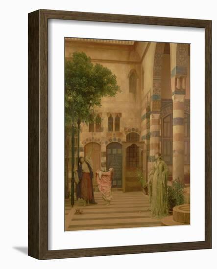 Old Damascus: Jew's Quarter or Gathering Lemons, C.1873-1874-Frederic Leighton-Framed Giclee Print