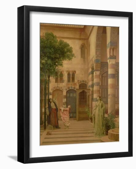 Old Damascus: Jew's Quarter or Gathering Lemons, C.1873-1874-Frederic Leighton-Framed Giclee Print