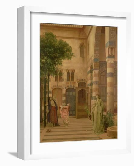 Old Damascus: Jew's Quarter or Gathering Lemons, C.1873-1874-Frederic Leighton-Framed Giclee Print