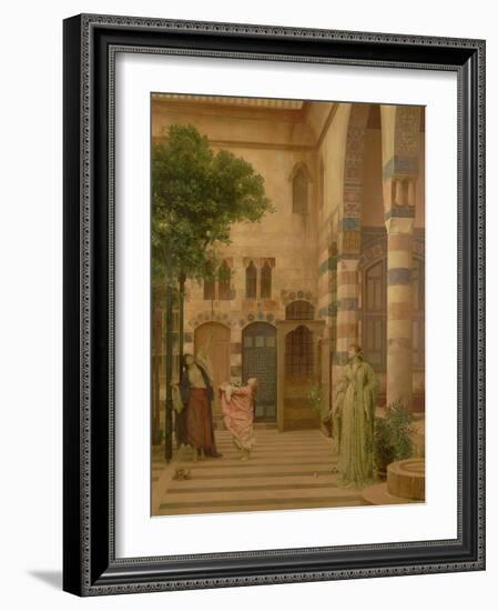 Old Damascus: Jew's Quarter or Gathering Lemons, C.1873-1874-Frederic Leighton-Framed Giclee Print