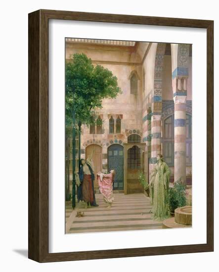 Old Damascus, Jewish Quarter or Gathering Lemons, C.1873-74-Frederick Leighton-Framed Giclee Print