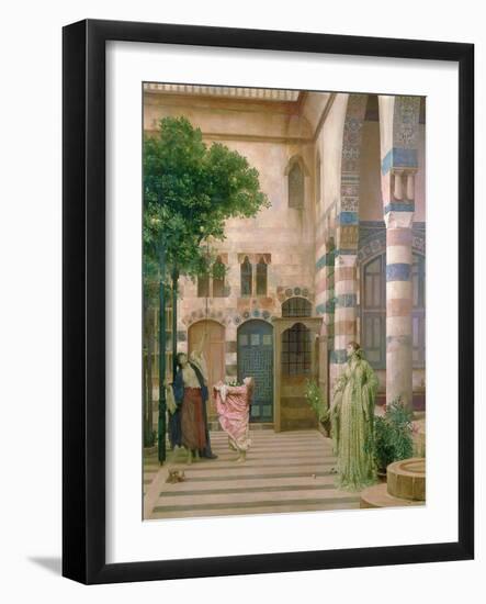 Old Damascus, Jewish Quarter or Gathering Lemons, C.1873-74-Frederick Leighton-Framed Giclee Print