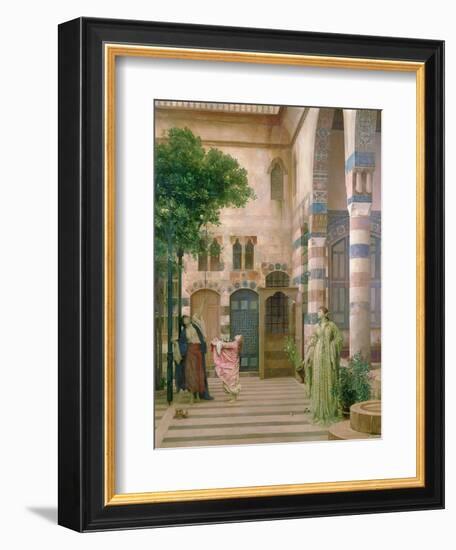 Old Damascus, Jewish Quarter or Gathering Lemons, C.1873-74-Frederick Leighton-Framed Giclee Print