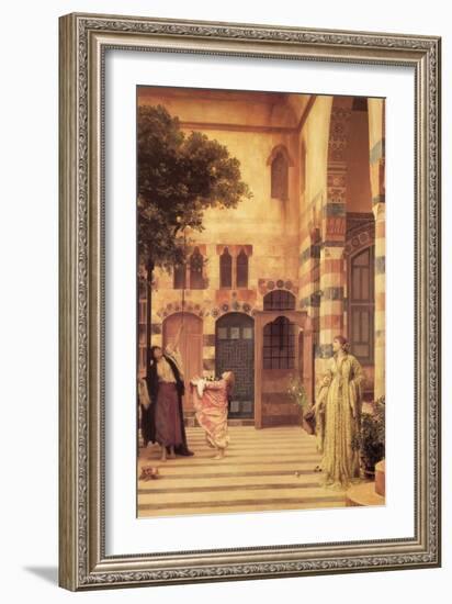 Old Damascus; the Jew's Quarter-Frederick Leighton-Framed Art Print