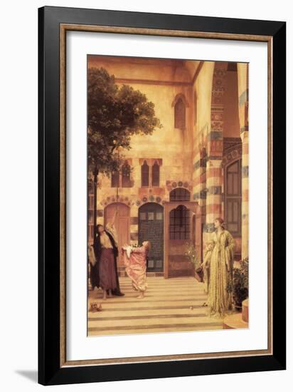 Old Damascus; the Jew's Quarter-Frederick Leighton-Framed Art Print