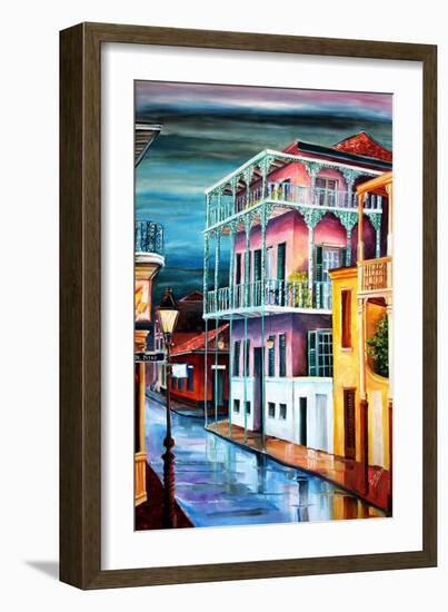 Old Dauphine Street-Diane Millsap-Framed Art Print