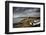 Old Decayed Rowing Boats on Shore of Lake with Stormy Sky Overhead-Veneratio-Framed Photographic Print