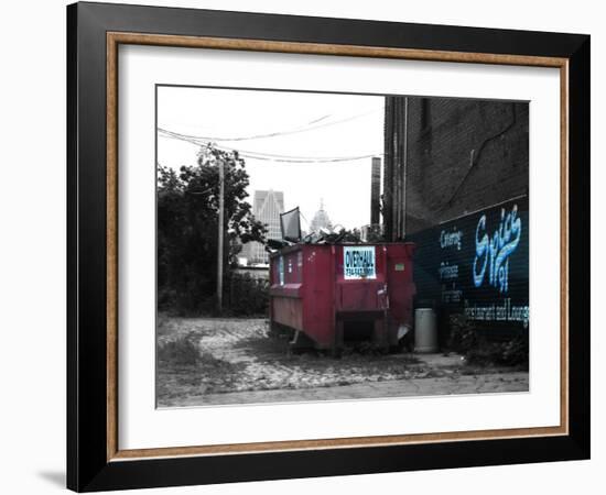 Old Detroit-NaxArt-Framed Art Print