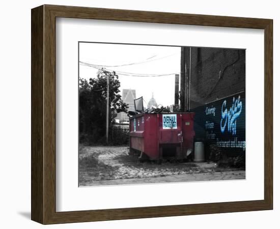 Old Detroit-NaxArt-Framed Art Print