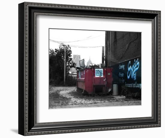 Old Detroit-NaxArt-Framed Art Print