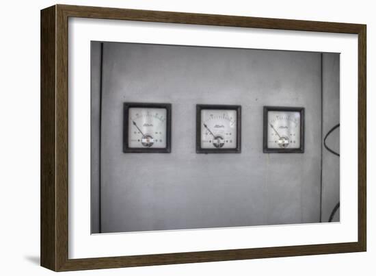 Old Dials-Nathan Wright-Framed Photographic Print