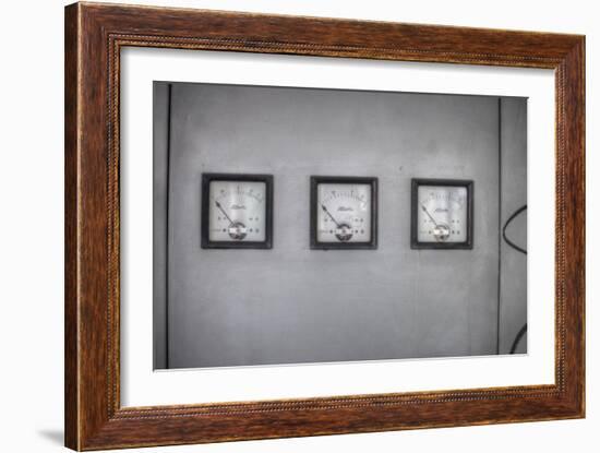 Old Dials-Nathan Wright-Framed Photographic Print