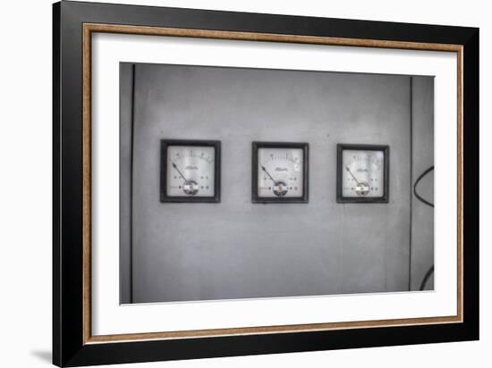 Old Dials-Nathan Wright-Framed Photographic Print