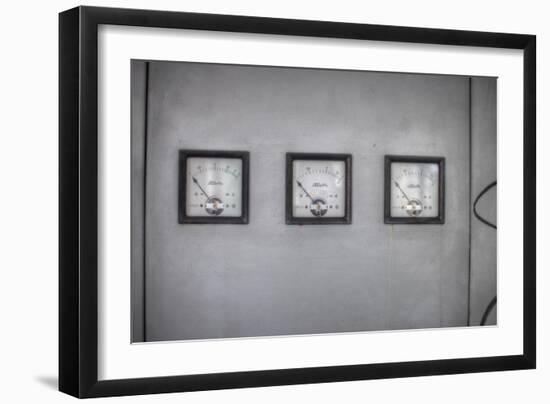 Old Dials-Nathan Wright-Framed Photographic Print