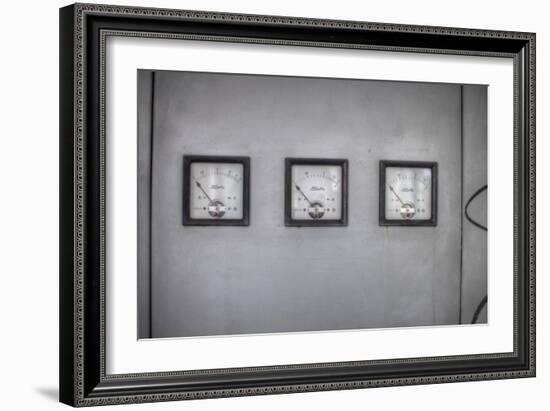 Old Dials-Nathan Wright-Framed Photographic Print